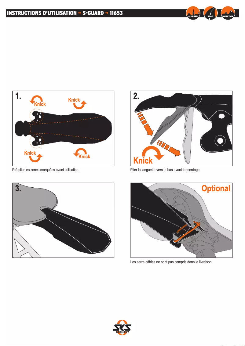 Page 1 de la notice Manuel utilisateur SKS S-Guard