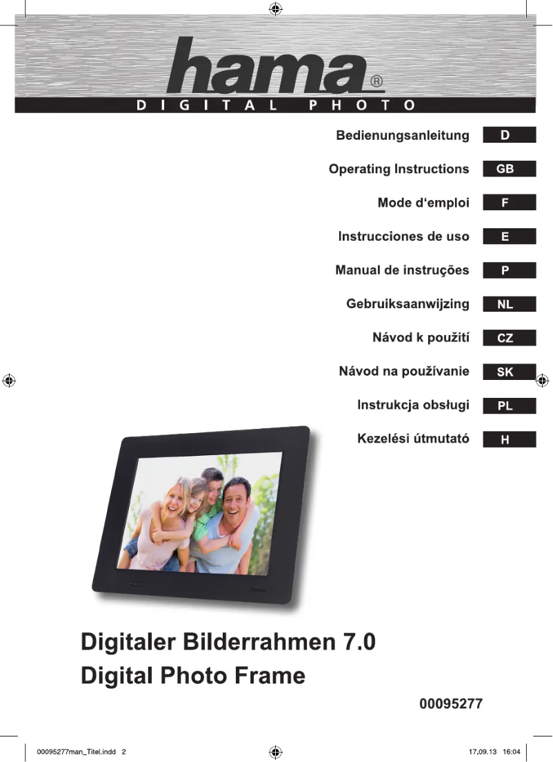 Page 1 de la notice Manuel utilisateur Hama Slimline 00095277