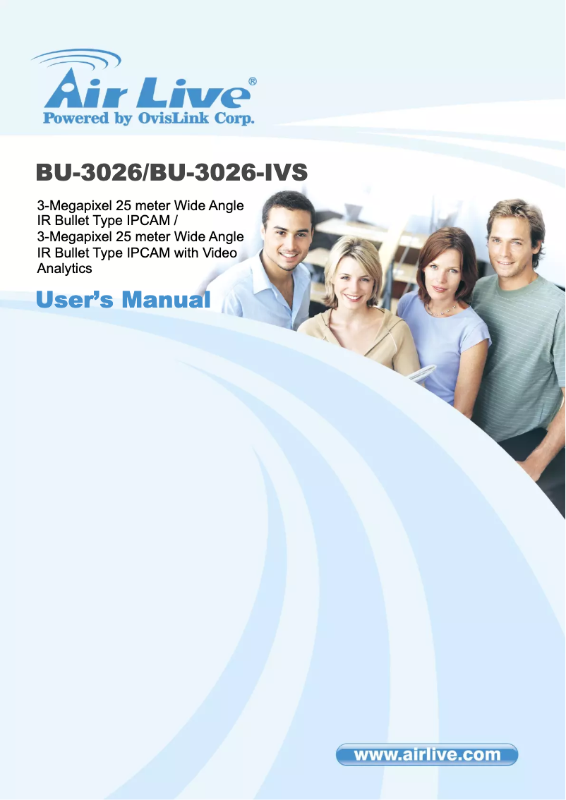 Image de la première page du manuel de l'appareil BU-3026