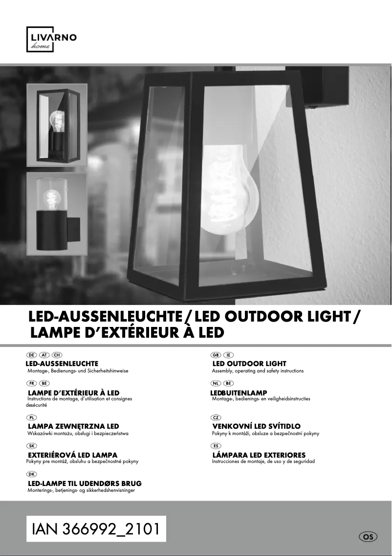 Image de la première page du manuel de l'appareil IAN 366992