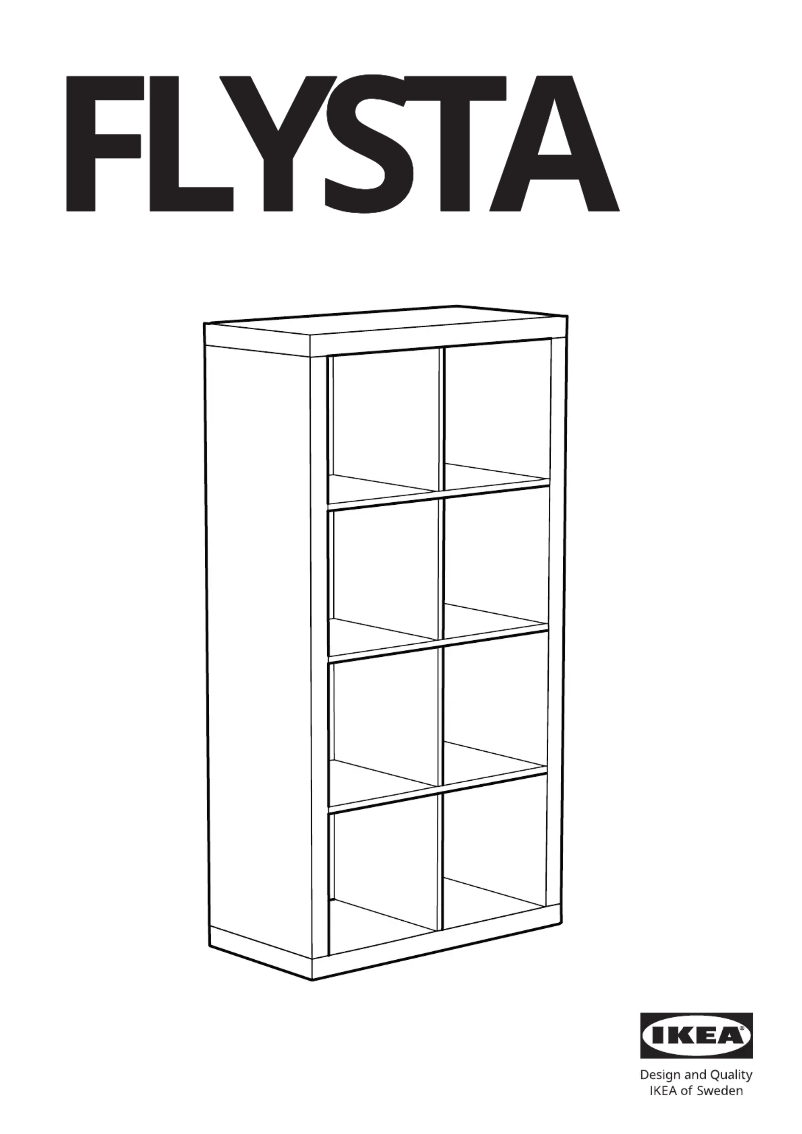 Página 1 del manual Manual de usuario Ikea FLYSTA 303.772.42