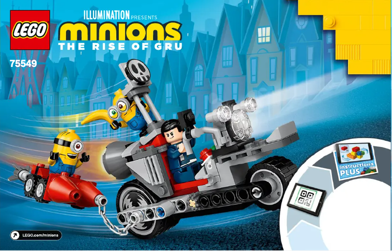 Page n°1 - Manuel utilisateur Lego Minions 75549
