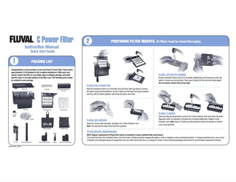 Image de la première page du manuel de l'appareil C2