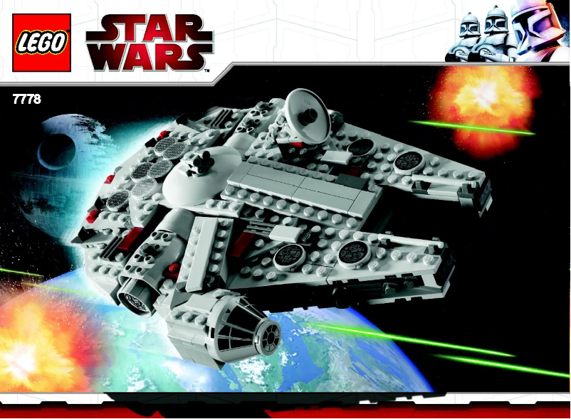 Page 1 de la notice Manuel utilisateur Lego Midi-scale Millennium Falcon (TM)