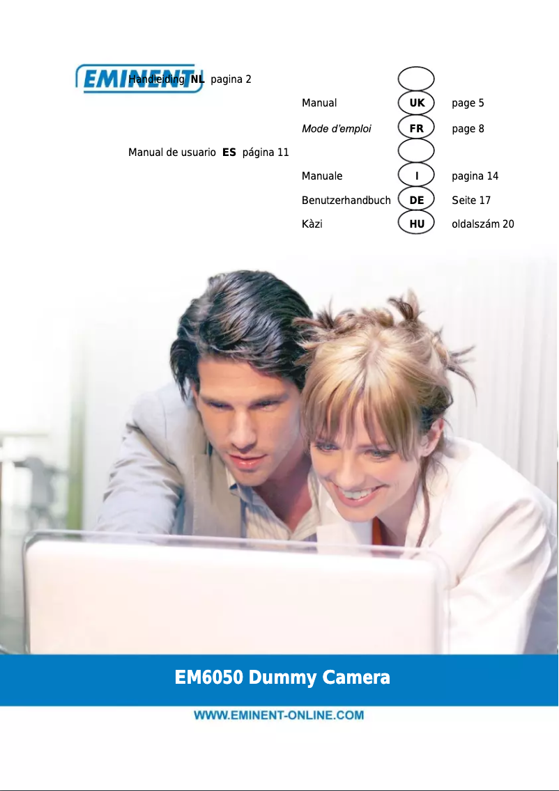 Page 1 de la notice Manuel utilisateur Eminent EM6050