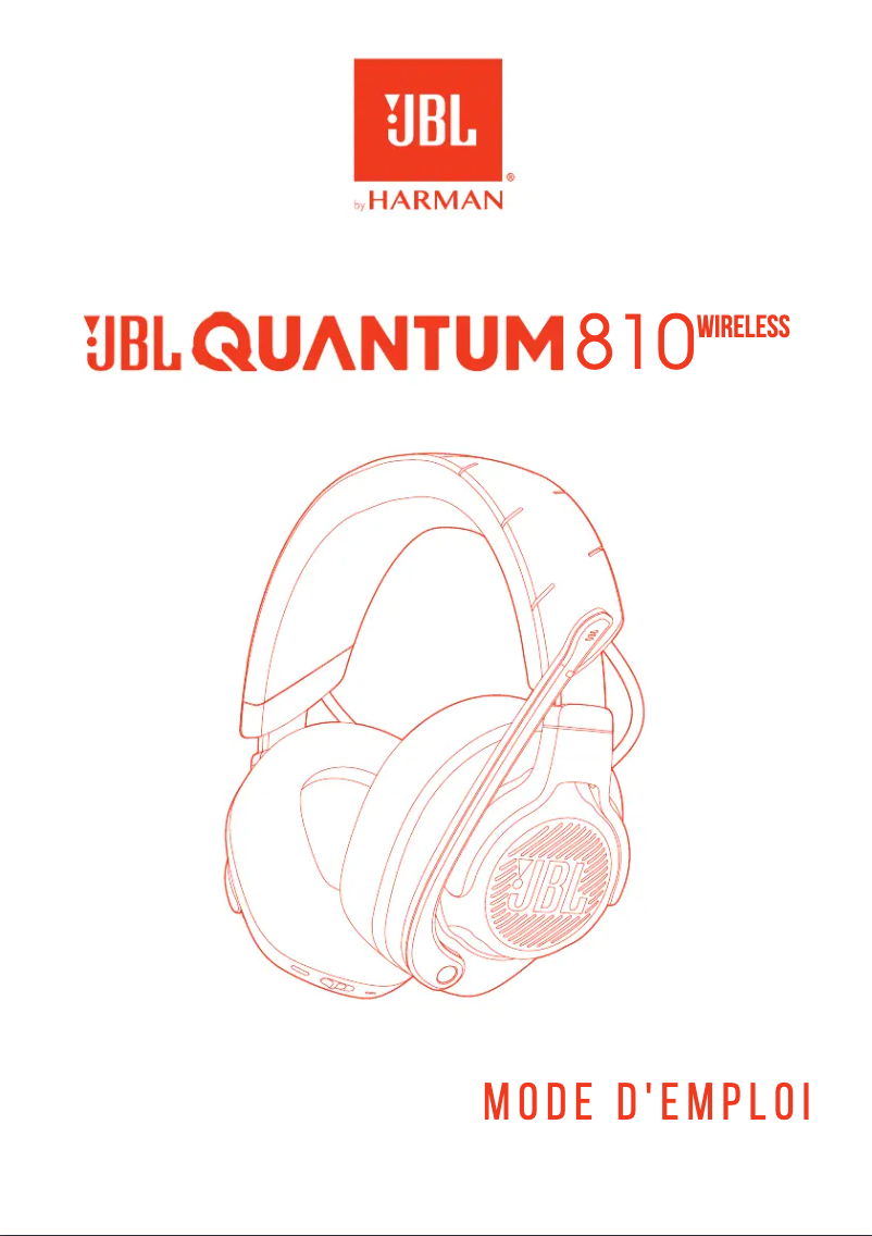 Page n°1 - Manuel utilisateur JBL Quantum 810 Wireless