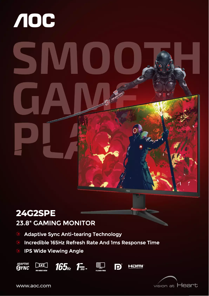 Image de la première page du manuel de l'appareil 24G2SPE