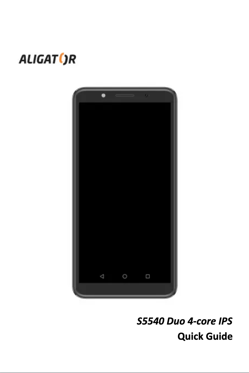 Image de la première page du manuel de l'appareil S5540