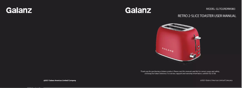 Image de la première page du manuel de l'appareil GLTO2RDRM083