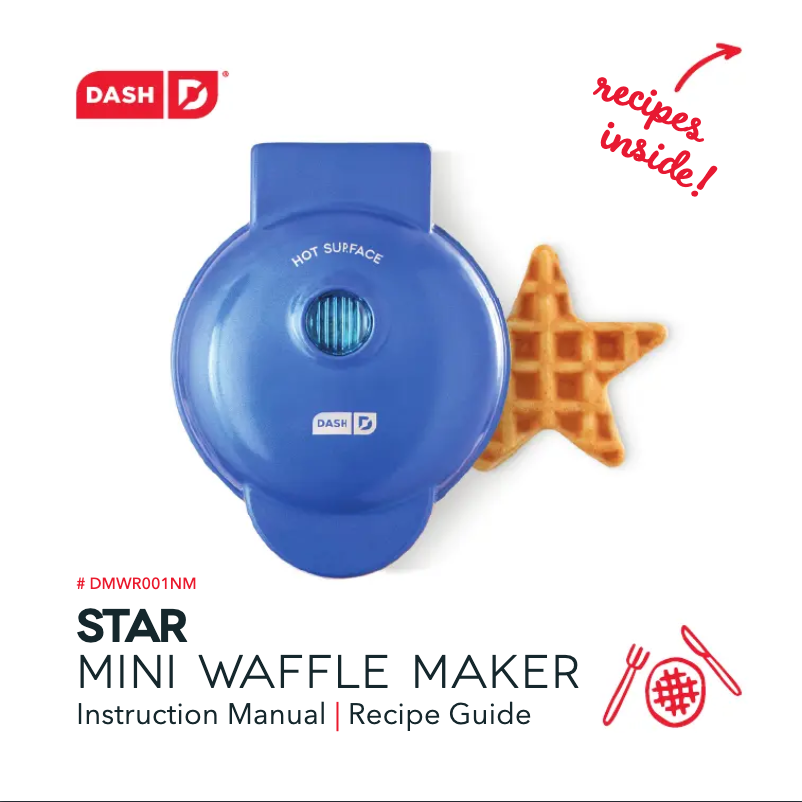 Página 1 del manual Manual de usuario Dash Star Mini DMWR001NM
