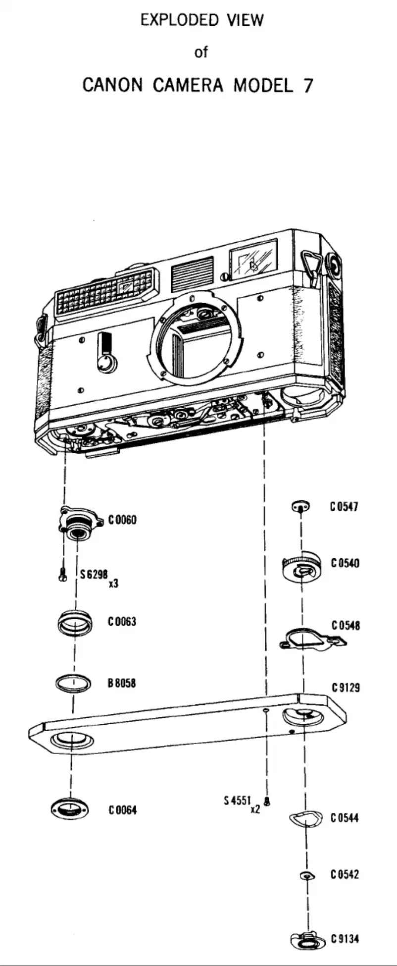 Página 1 del manual Instrucciones / montaje Canon 7