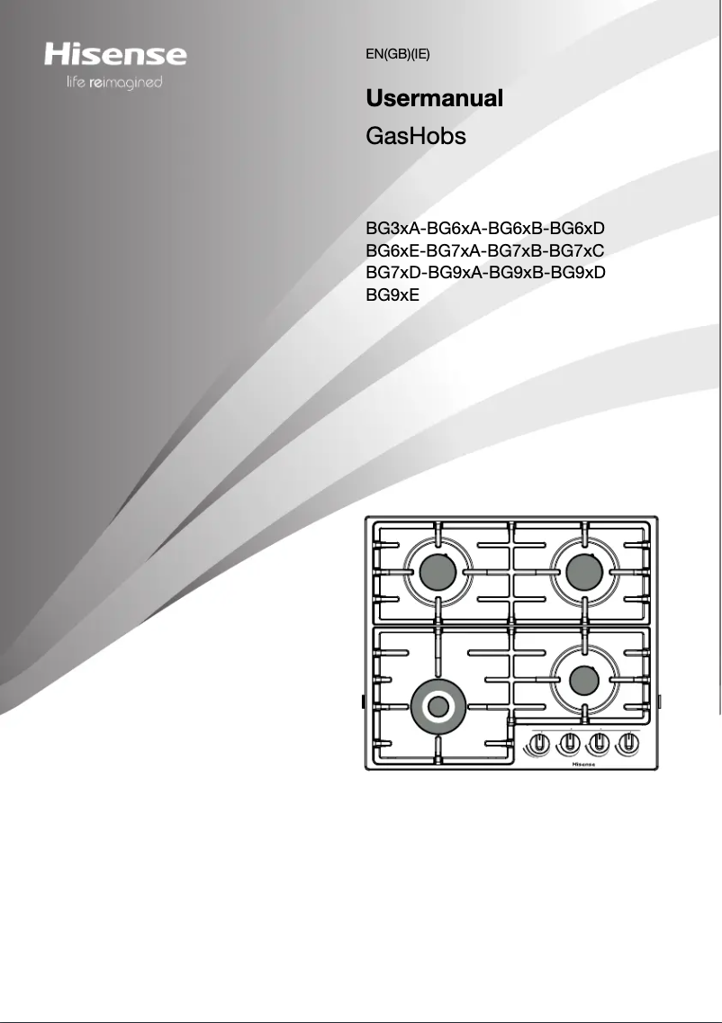 Image de la première page du manuel de l'appareil GG773BUK