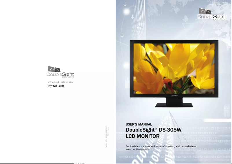 Page 1 de la notice Manuel utilisateur DoubleSight DS-305W