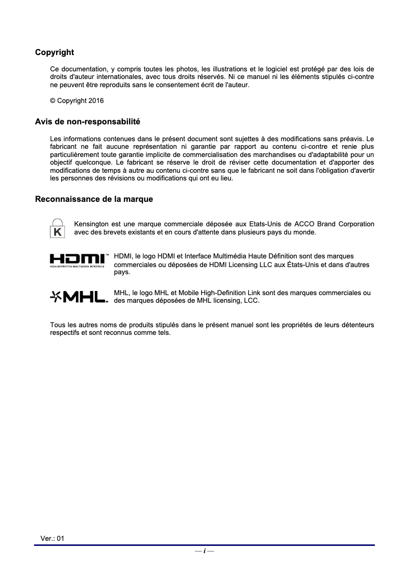 Image de la première page du manuel de l'appareil H5098
