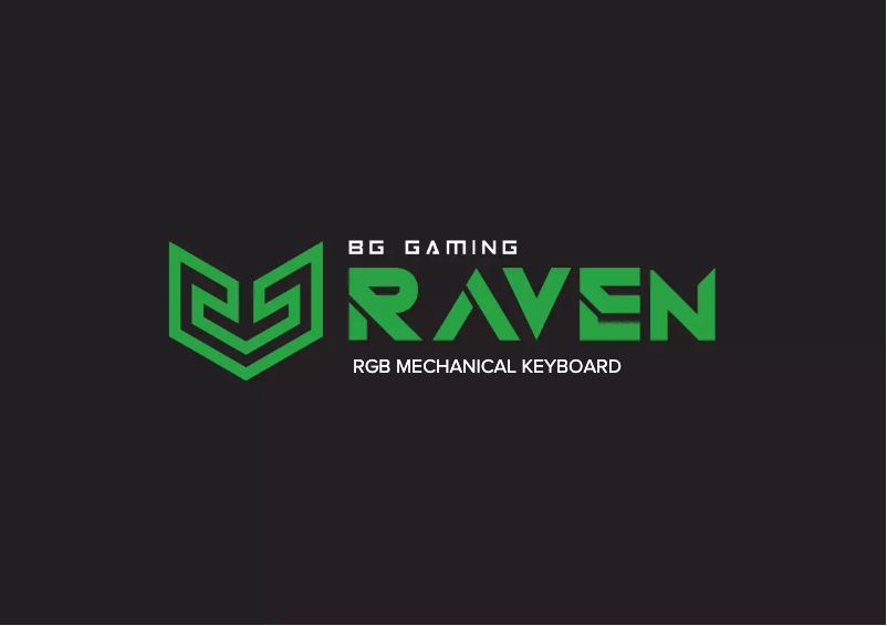 Page n°1 - Manuel utilisateur BG Raven