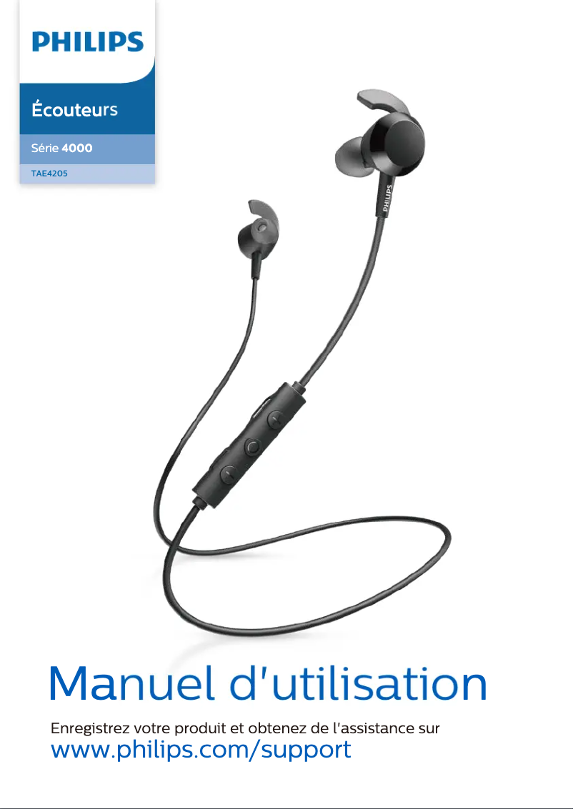 Page n°1 - Manuel utilisateur Philips TAE4205