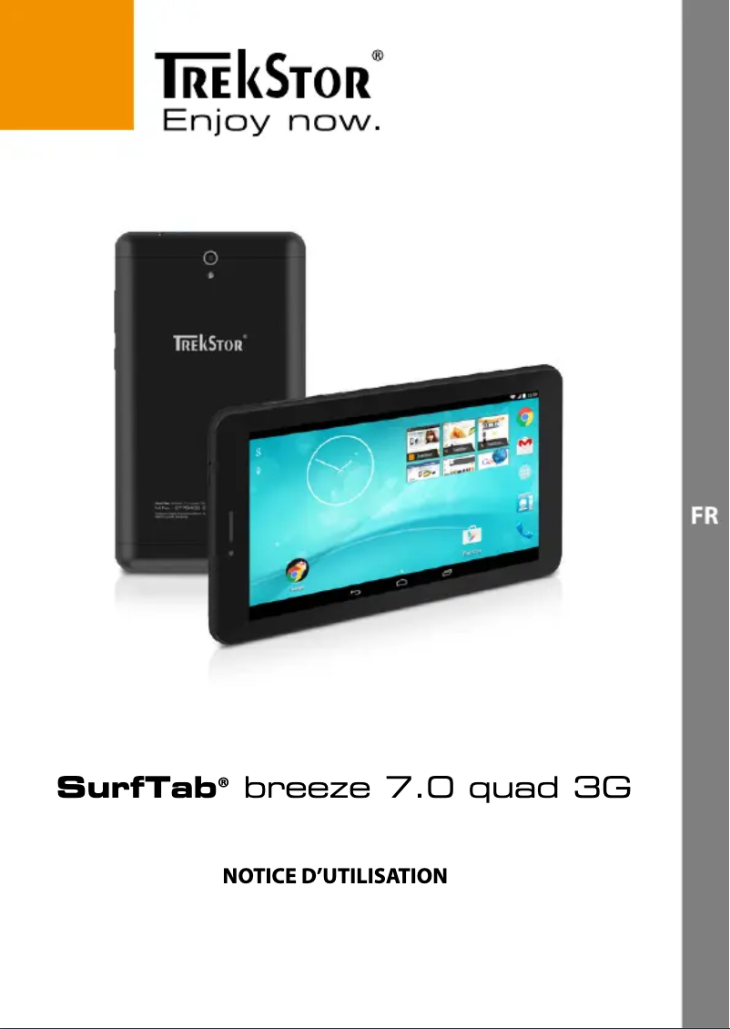 Page n°1 - Manuel utilisateur TrekStor SurfTab breeze 7.0 quad
