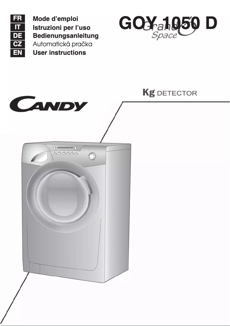 Image de la première page du manuel de l'appareil GS 1493D3/1-S