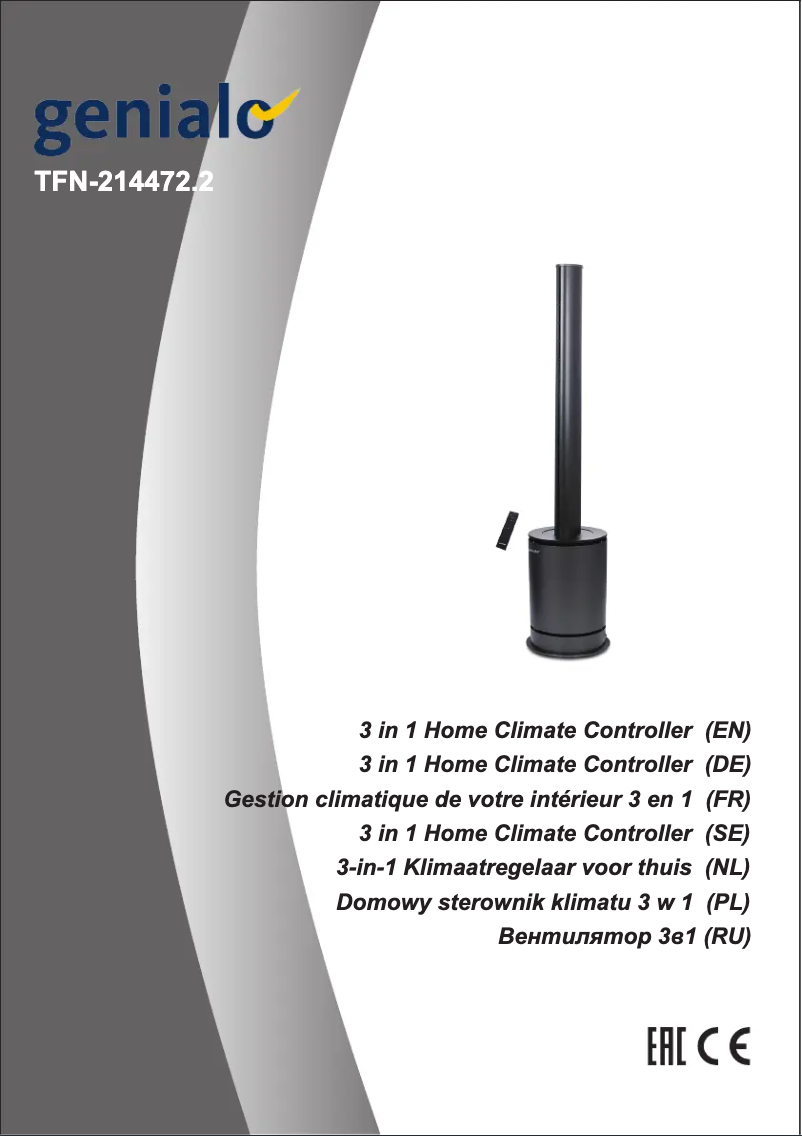 Página 1 del manual Manual de usuario Emerio TFN-214472