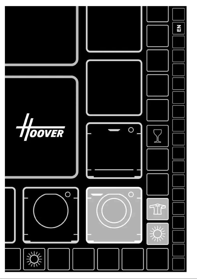 Page 1 de la notice Mode d'emploi Hoover H-WASH 300 LITE HBDS485D1ACE-80