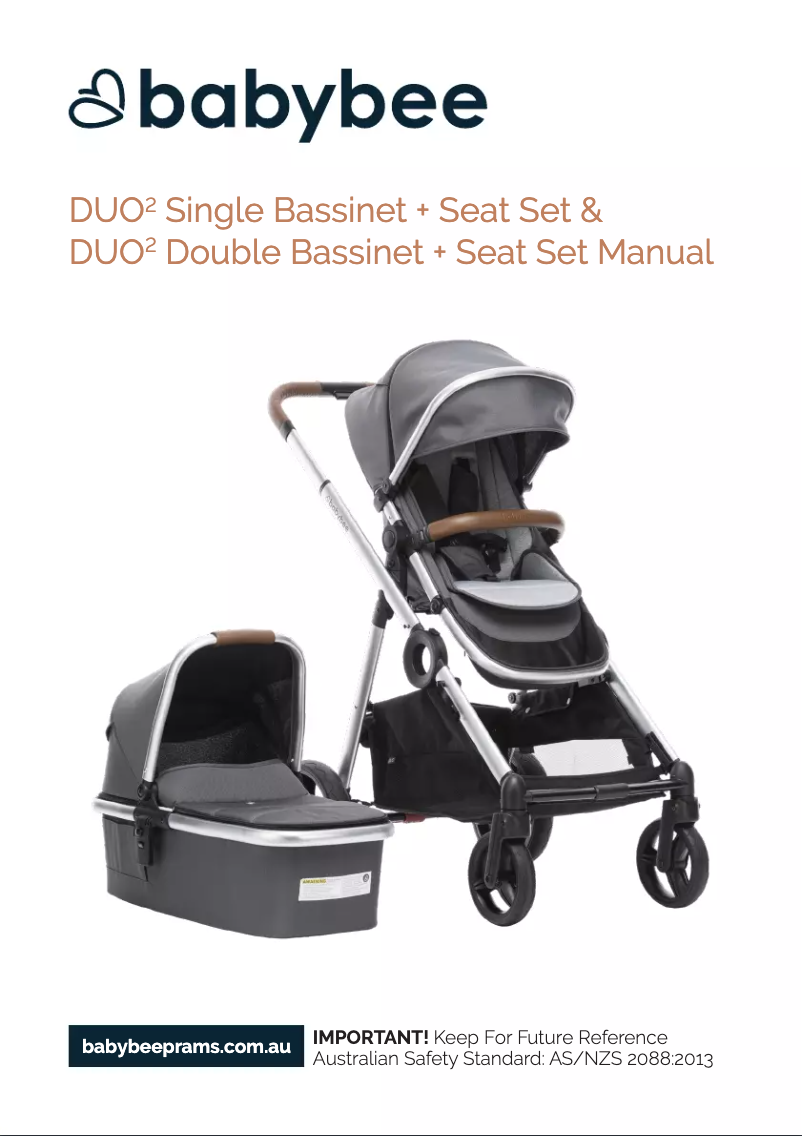 Page 1 de la notice Manuel utilisateur Babybee Duo2