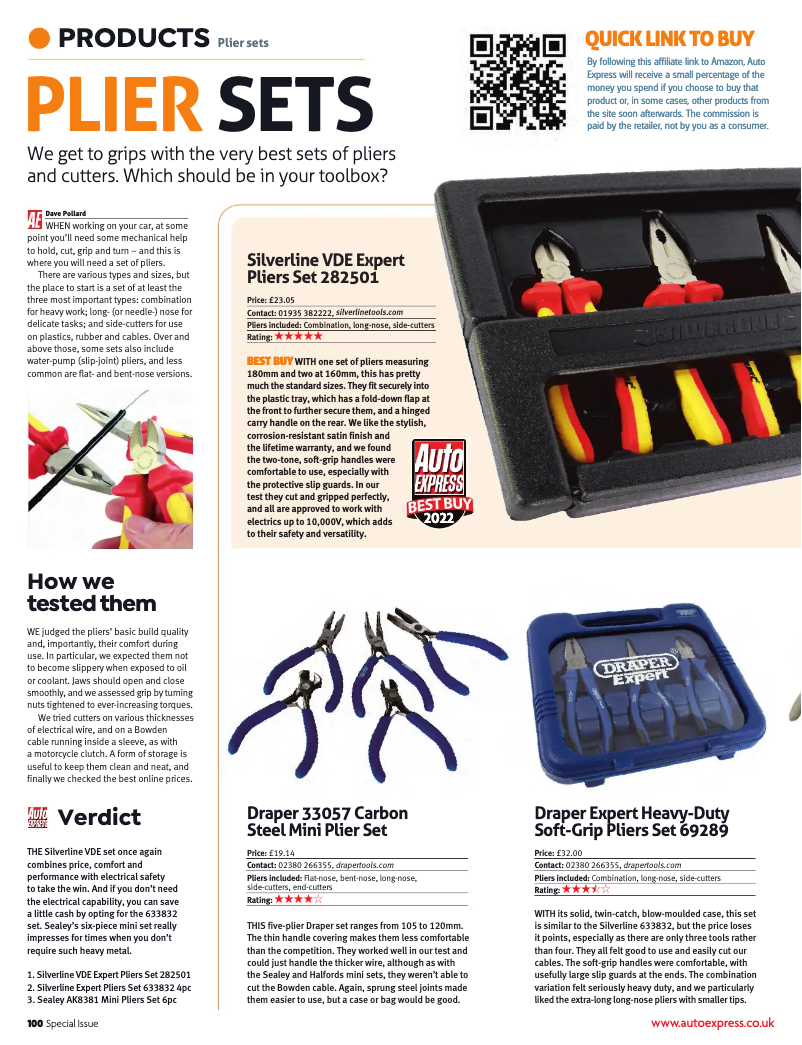 Page n°1 - Manuel utilisateur Silverline 282501
