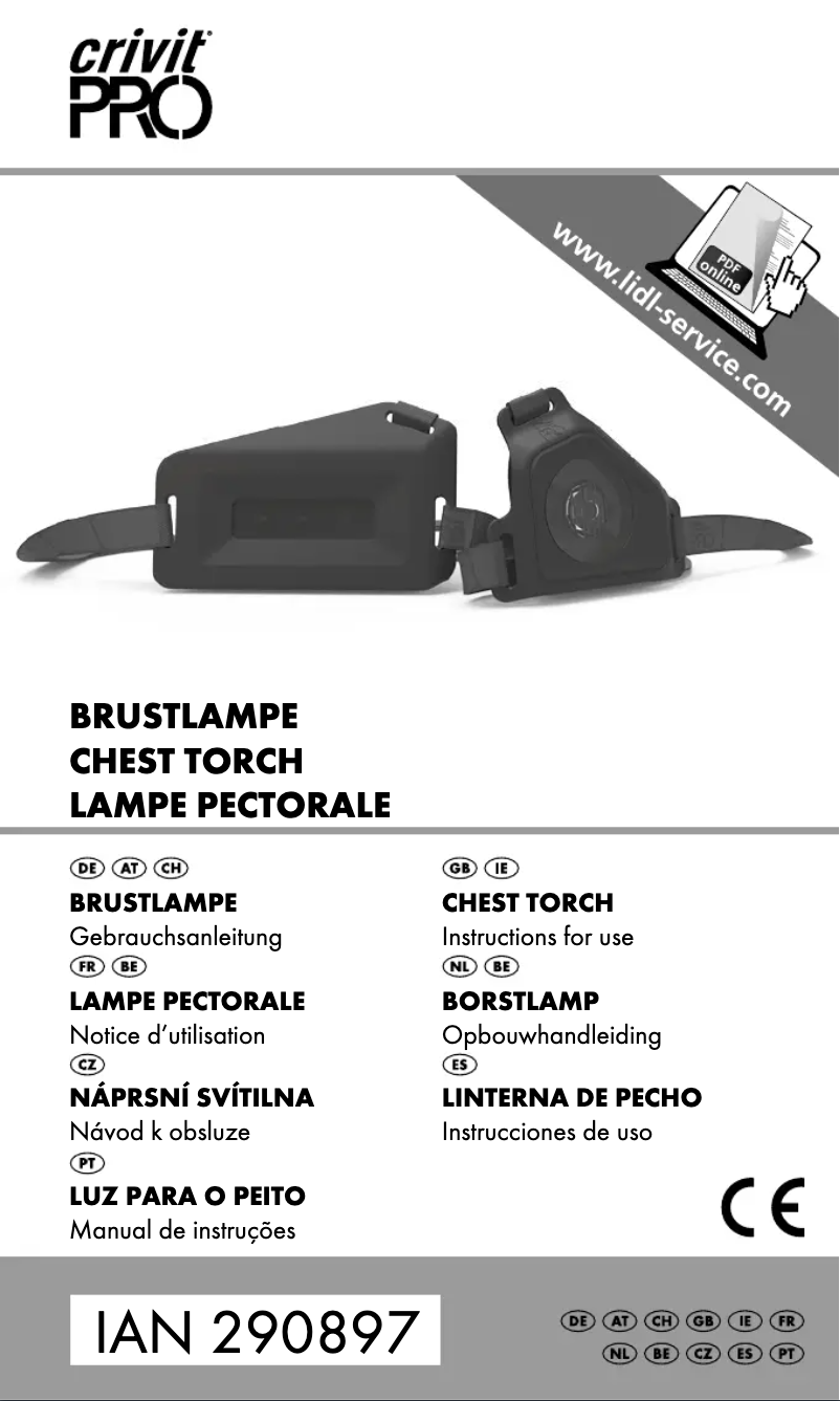 Página 1 del manual Manual de usuario Crivit IAN 290897
