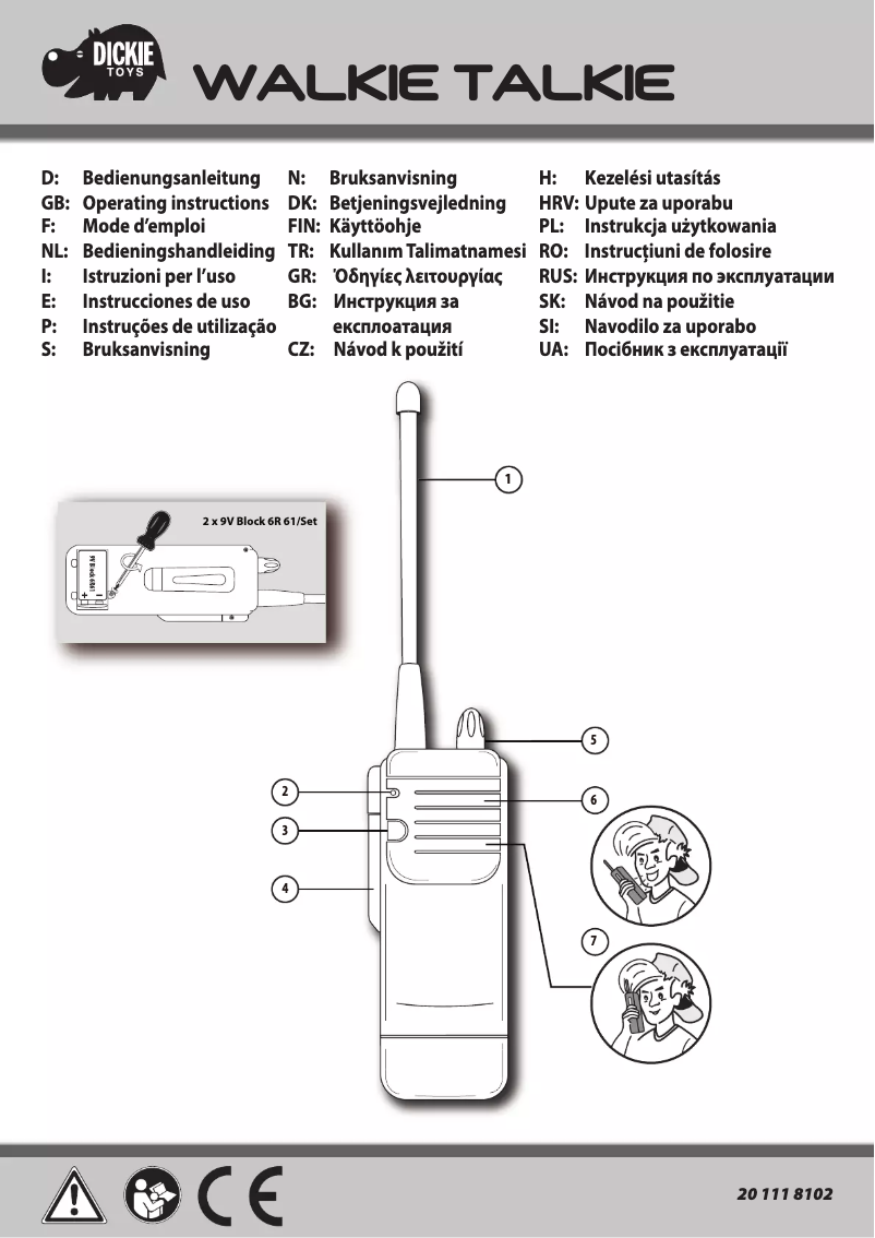 Page n°1 - Manuel utilisateur Dickie Professional