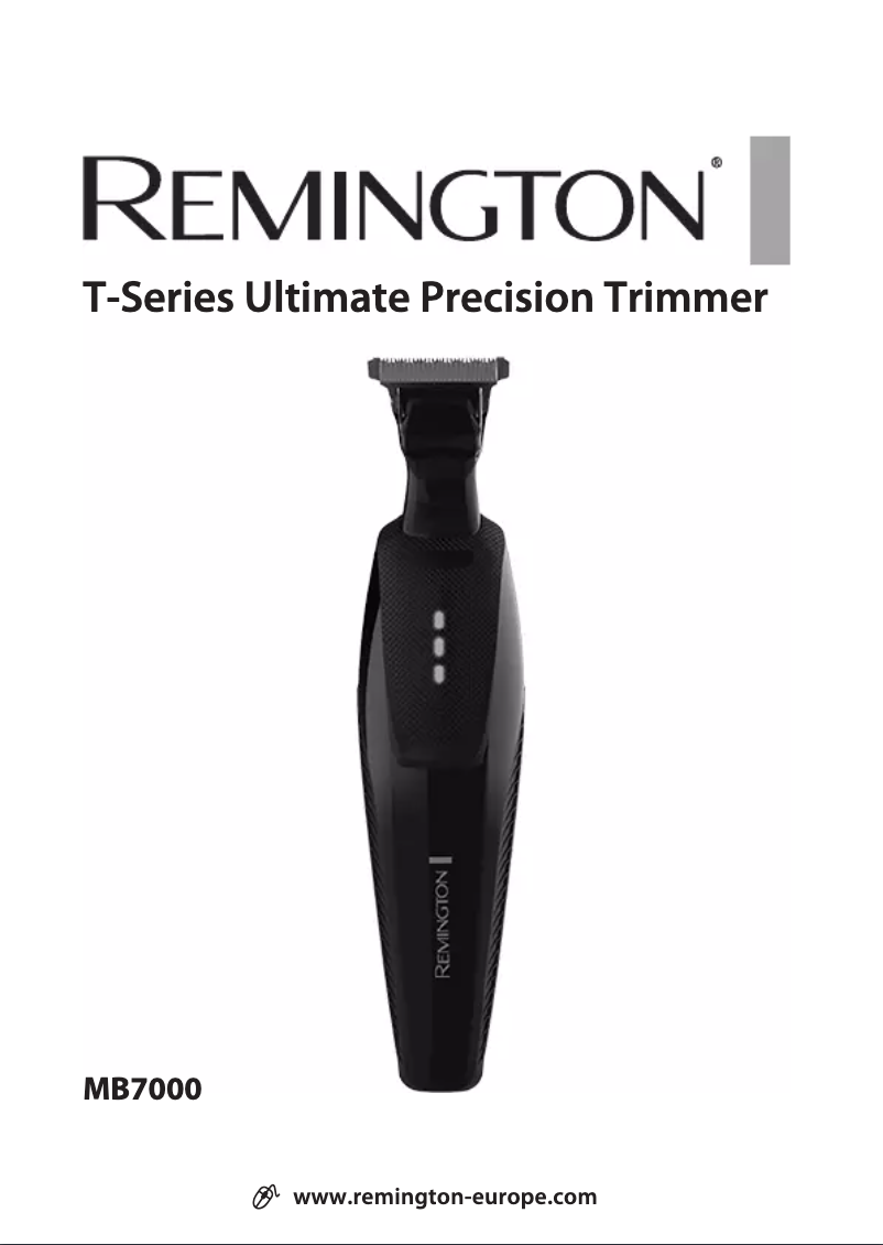 Page n°1 - Manuel utilisateur Remington T-Series Ultimate MB7000