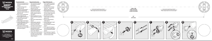 Page 1 de la notice Manuel utilisateur Moen Banbury Y2694BN
