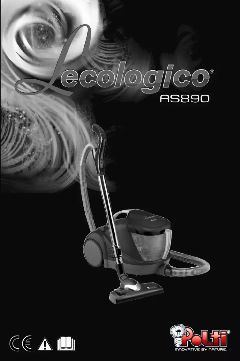 Image de la première page du manuel de l'appareil Lecologico AS 890