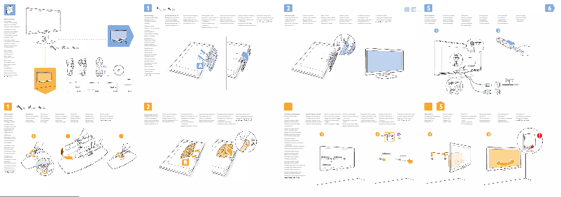 First page image of the manual for 58PFL9955H