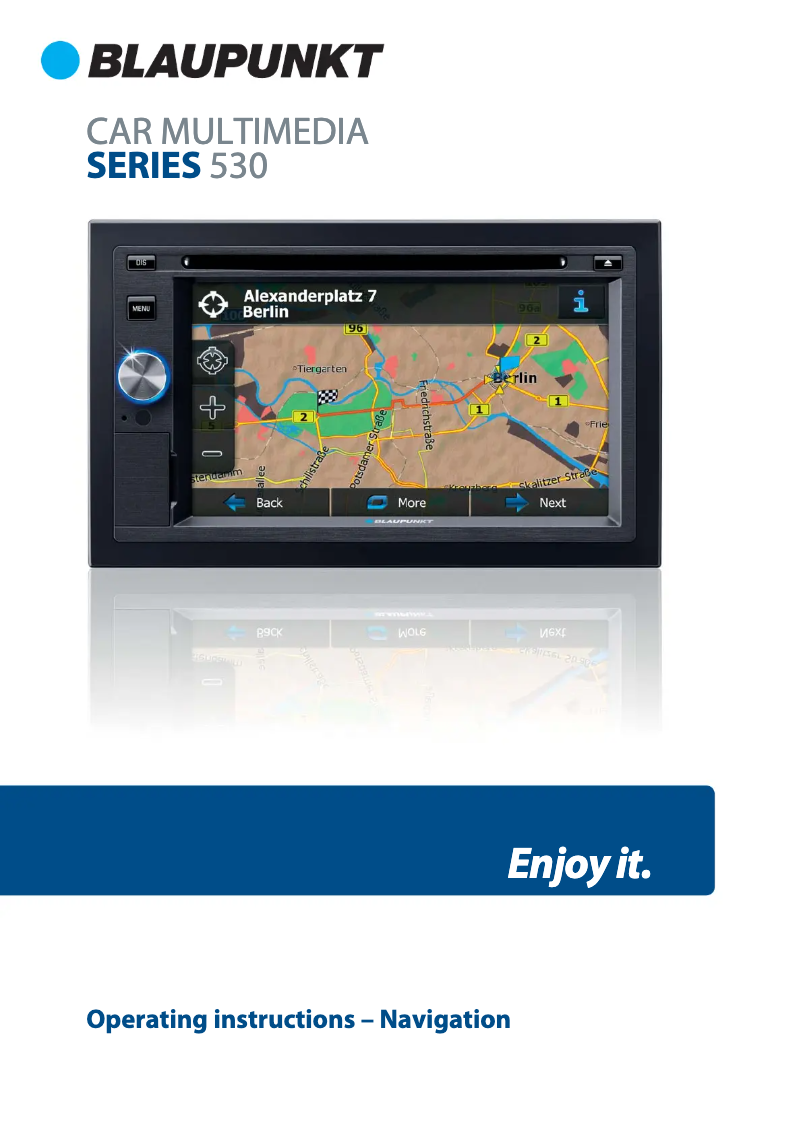 Page 1 de la notice Manuel utilisateur Blaupunkt Series 530