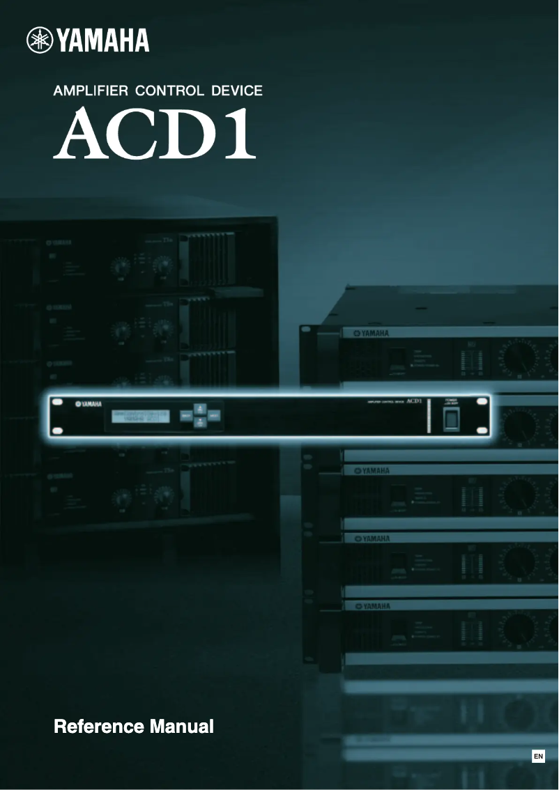 Image de la première page du manuel de l'appareil ACD1