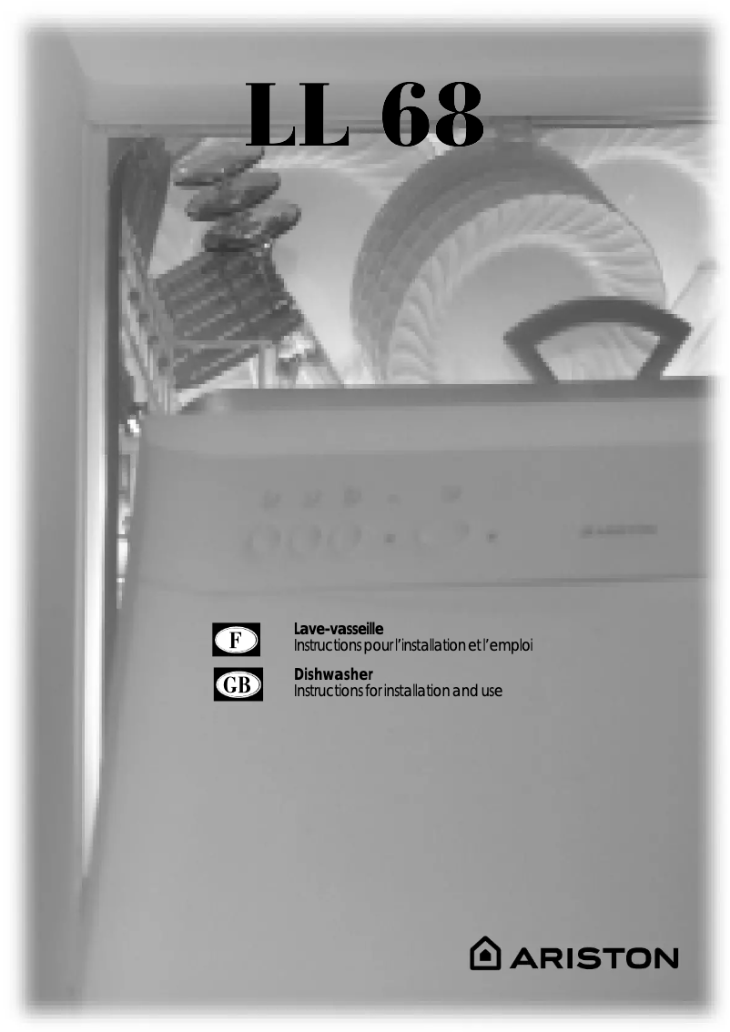 Page 1 de la notice Manuel utilisateur Hotpoint Ariston LL 68 X FR