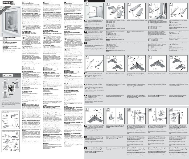 Página 1 del manual Manual de usuario Powerfix IAN 311878