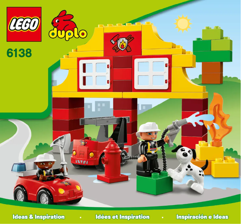 Page 1 de la notice Manuel utilisateur Lego Duplo 6138