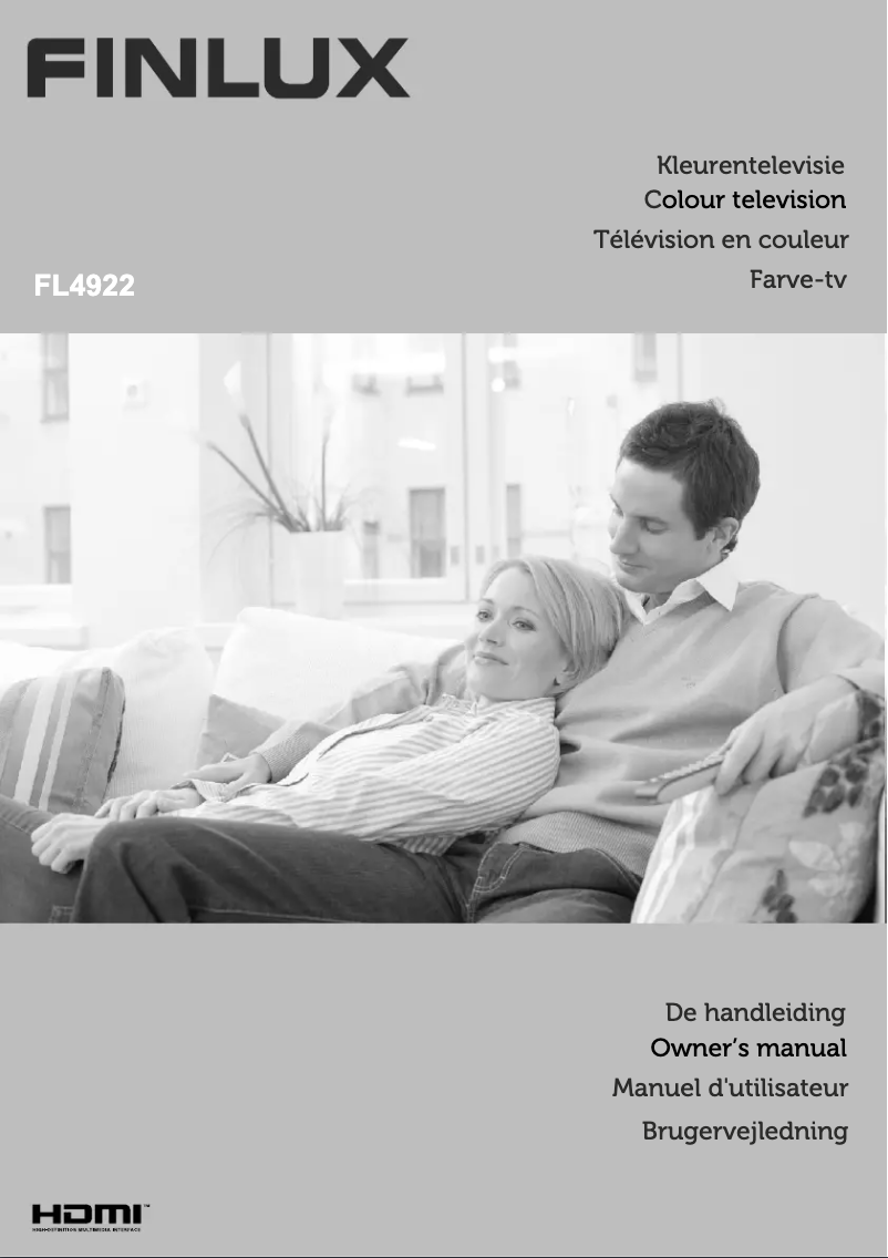 Page n°1 - Manuel utilisateur Finlux FL4922
