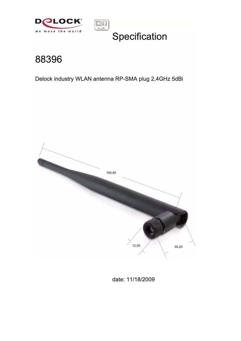 Page 1 de la notice Manuel utilisateur DeLOCK 88393