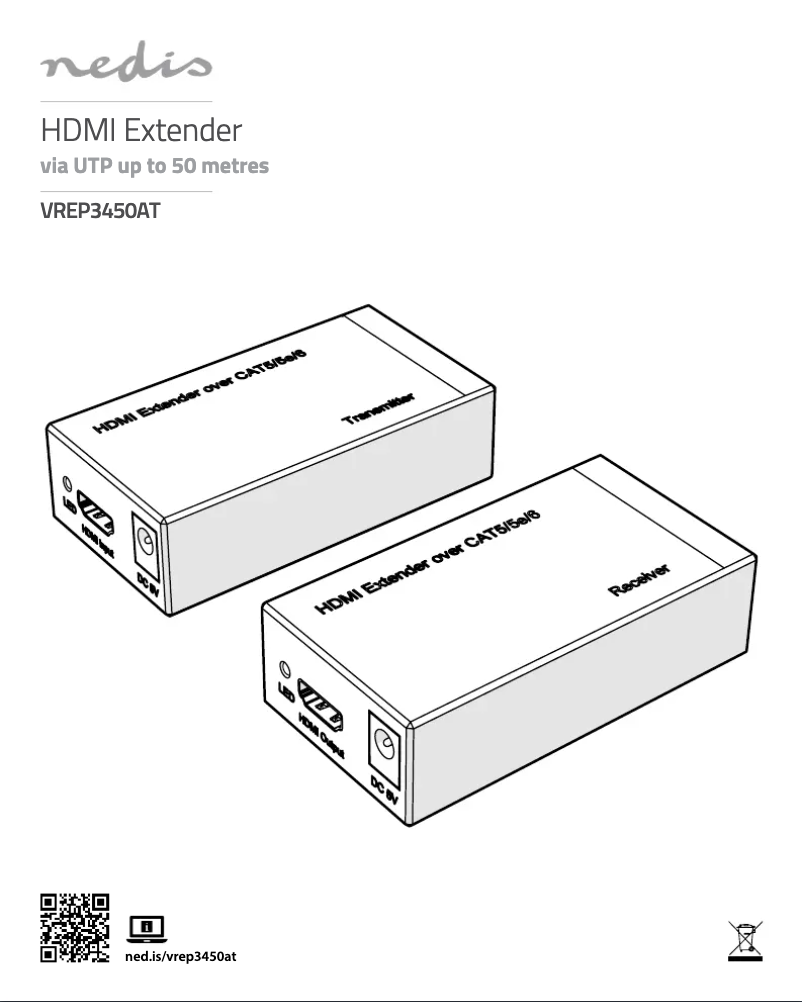 Image de la première page du manuel de l'appareil VREP3450AT