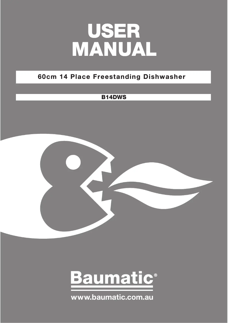 Image de la première page du manuel de l'appareil B14DWS
