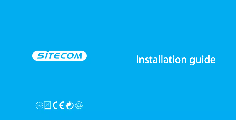 Page n°1 - Manuel utilisateur Sitecom LN-032