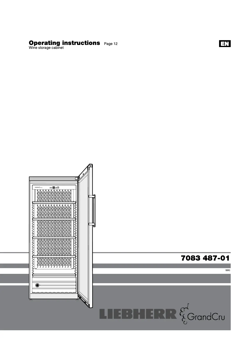 Image de la première page du manuel de l'appareil WKT 4552