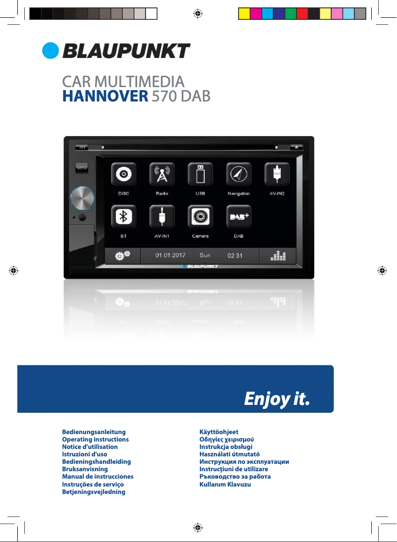Image de la première page du manuel de l'appareil Hannover 570 DAB