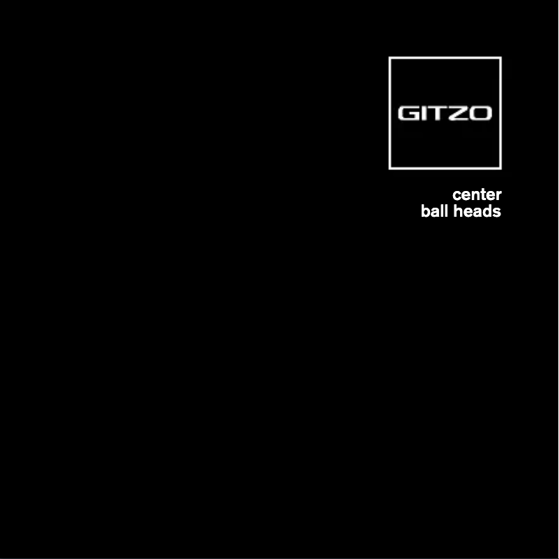 Image de la première page du manuel de l'appareil Traveler Center Ball Head GH1382TQD