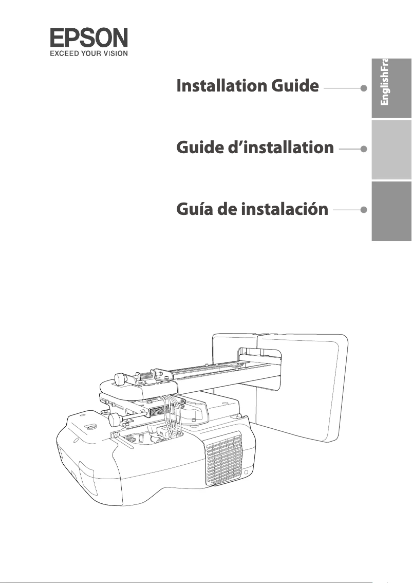 Imagen de la primera página del manual del dispositivo BrightLink Pro 1420Wi