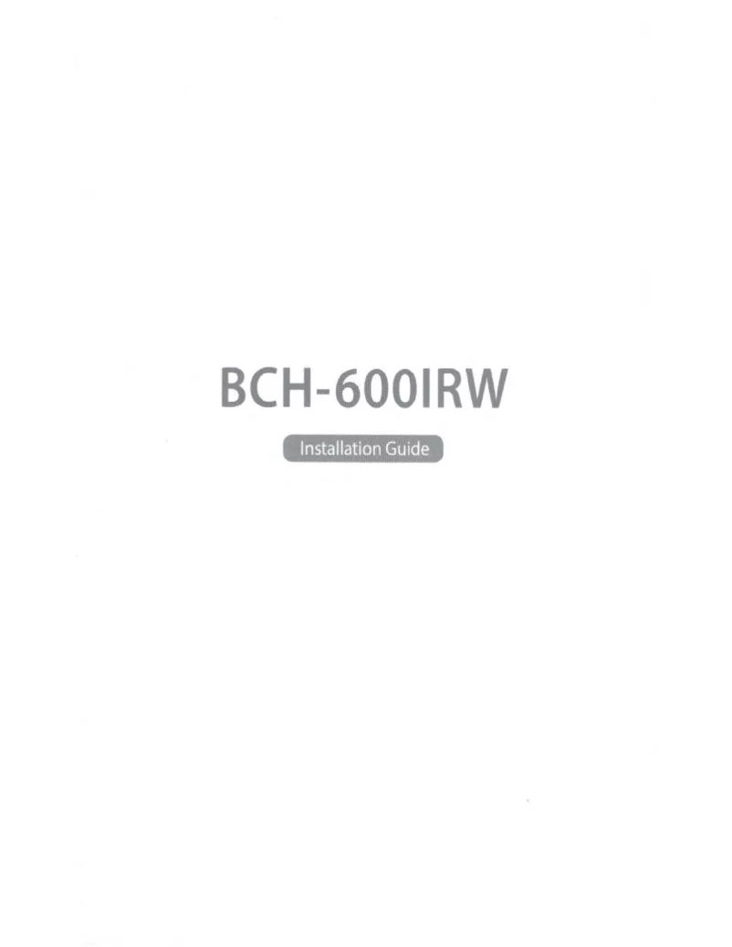 Page n°1 - Manuel utilisateur Thinkware BCH-6001RW