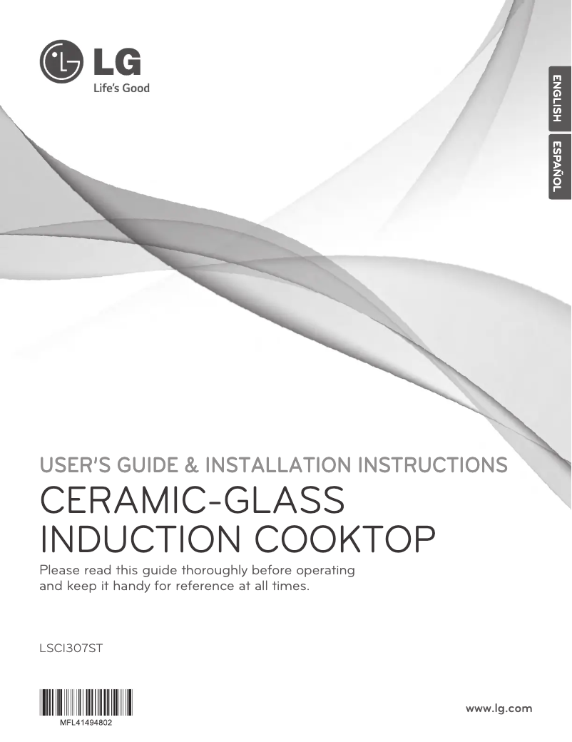 Page n°1 - Manuel utilisateur LG Studio LSCI307ST