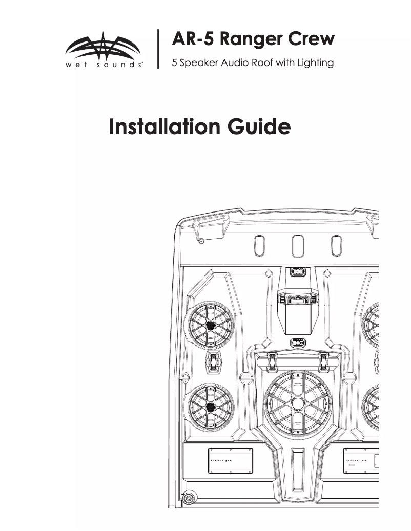 Image de la première page du manuel de l'appareil AR-5 Ranger Creew