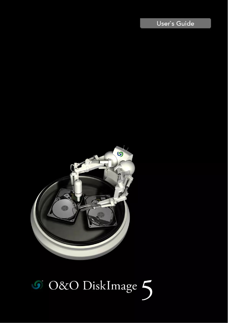 Image de la première page du manuel de l'appareil DiskImage 5 Professional Edition